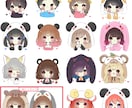 ヘッダー付き！アイコン、イラスト描きます お好きなキャラを着ぐるみに！ぬいぐるみに～ イメージ7