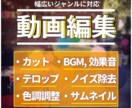 Youtubeや、その他ジャンルの動画編集承ります 長期のご依頼も大歓迎です！1本1本丁寧に仕上げます イメージ1