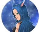 ヘッダー・アイコン描きます('ω')ます ラフ画・下絵までは無料で見積もりOKです！ イメージ5