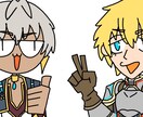 デフォルメイラストを短期間で作成します カートゥーン風！アイコン、立ち絵にも！！ イメージ2