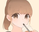 SNS用の可愛い女の子のアイコンイラスト作成します あなただけの元気で可愛い女の子のアイコンイラスト作成します！ イメージ3