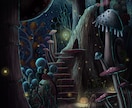 ファンタジーな背景イラストを描きます ゲームの背景やVtuberに背景を イメージ6