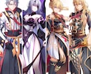 あなたの素敵なキャラクターをデザインします ゲーム／TRPG／IRIAM オリキャラが必要な方 イメージ2