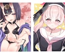 線画の色塗りします！アニメ塗りで仕上げます 線画をお持ちいただくだけでOK！アニメ塗りで丁寧に着彩します イメージ1