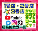 私が知ってる3店舗の超極秘激安増加宣伝サイト教ます 再配布権付きで転売可能商品です！！ イメージ1