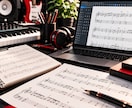 手書き楽譜の清書・データ化・移調を承ります 音楽専門学校卒が見やすく丁寧な楽譜に仕上げます！ イメージ1