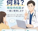 病院に行くべき？何科？を現役内科医が整理します 受診すべきか、何科がよいか、医師と一緒に整理します イメージ1