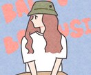 商用利用・アイコンもOK♡色々なイラスト描きます 太めのペンでシンプルなイラスト描きます! イメージ1