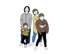 お写真をベースに温かみのあるイラストに仕上げます 大切な方へのプレゼントにも最適なイラストです イメージ6