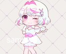 商用利用可、可愛いミニキャラ描きます ミニキャラ、配信用、アイコン、観賞用などに！ イメージ3