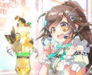 魅力あるキャラクターイラスト描きます 歌ってみた、キービジュアル、その他何でも気軽にご相談ください イメージ1