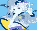 歌ってみた・動画サムネ用のイラスト描きます 追加料金なしで動画・商用利用可‼︎ イメージ6