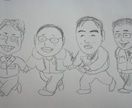 単純な2.5~3頭身の人物イラスト描きます 資料の雰囲気に単純な挿し絵が欲しい方等 イメージ2