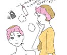 かわいいゆるキャライラスト描きます ゆるかわイラストでSNSやブログを可愛く彩ります イメージ2