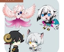 人外デザイン大歓迎！あなたのミニキャラを制作します スポニチ×東方コミケコラボ担当イラストレーターが制作します！ イメージ3