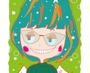 あなたをPOPなキャラに仕上げます 他とは違う個性的な似顔絵を表現します。 イメージ10