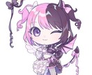 二次利用OK・SDキャライラストを制作します 配信活動やグッズ制作など。商用込み価格です。 イメージ1