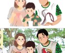 贈り物やお店のイメージ作成を描きます 大切な人との特別なシーン、広告を多彩なイラストにいたします！ イメージ3