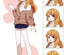 TRPG等で使える立ち絵のイラストを制作致します アニメ風のかわいいイラストが得意です イメージ2
