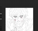貴方様だけのオリジナルイラストをお描きします デフォルメイラストペア画snsのアイコンなどをお描きします。 イメージ3