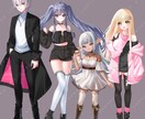 新衣装・立ち絵制作承ります 鮮やかで可愛いイラスト制作します❀ イメージ6