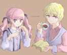 先着3件限定50%off♡イラストお描きします VTuber、一枚絵、動画用、ゲーム用スチル、立ち絵など イメージ4