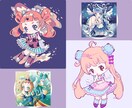 可愛いをお届け！アイコン、イラスト作成承ります ★修正無制限★ガーリーでファンタジックなイラスト！ イメージ3
