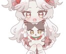 SDキャラ描きます 等身低めの可愛いぷにっとしたイラストが得意です。 イメージ2