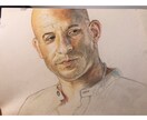 色鉛筆を使って似顔絵をお描きします 色鉛筆、パステルでリアルで鮮やかな似顔絵をお描きします イメージ5