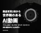 商品写真から世界観のあるAIイメージ動画を作ります アパレル向け|商品写真1枚からおしゃれなAI動画を制作 イメージ1