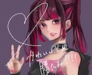 アイコン用イラスト描きます 人とは違うダウナーな雰囲気のアイコンにしてみませんか？ イメージ5