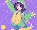 POPで可愛い雰囲気のイラスト制作します SNS・Vtuber向けに魅力的なイラストをご提供 イメージ9