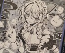 アナログイラスト色紙描きます アナログイラストでプレゼント企画や、推し活にぴったり！ イメージ2
