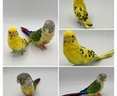 リアルで可愛いペットのインコ人形を作成します 大事なペットちゃんを和紙で可愛く作ります！ イメージ2