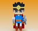 ０からボクセルアートの作り方を教えます 絵が描けなくてもできる！ブロックを積む・消す・動かすのみ！ イメージ8