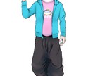 キャラクターデザイン、立ち絵作成いたします 可愛いから個性的までご相談ください イメージ2