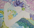 コピックマーカーで彩る理想のイラストを創ります 独特の色彩や模様を用いたイラストを イメージ1