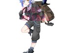 IRIAM用立ち絵お仕立てます IRIAM用の立ち絵早くて即日納品します。 イメージ2
