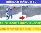 動画、画像の人物の背景を透過します 画像の背景以外の消去も可能です！ イメージ2