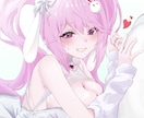 サムネに使えるウエストアップのイラストを作成します 【カラーラフの提出から納品まで丁寧にヒアリングします】 イメージ5