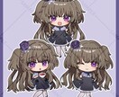 ミニキャラ、デフォルメキャラのみお受けいたします 色々な絵柄にご対応しております。 イメージ2