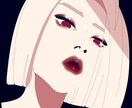 アイコンイラスト描きます 似顔絵、病みかわ、ゆめかわなイラスト描きます！ イメージ4