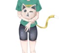 SNS用のアイコンや配信アプリの立ち絵制作します 可愛い女の子を描くのが得意です！ イメージ2