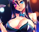 キャラクターイラスト(バストアップ)描きます アバターキャラやオリジナル自キャラ絵(バストアップ) イメージ2