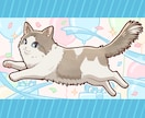商用OK！ポップでかわいい動物のイラスト描きます アイコン・グッズなどに！デフォルメやリアルもご相談ください。 イメージ3