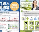 法人向け！補助金・税制案内のチラシ制作します 複雑な情報を整理！一目で内容が伝わる誠実なデザインをご提案！ イメージ1