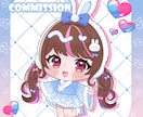 商用利用可！ SDキャラ、ちびキャラお描きます アイコン、グッズ用等のSDキャラ、ちびキャラをお描きします イメージ3