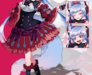 TRPG、ゲームなどに使える立ち絵制作いたします TRPG、ゲーム、動画など！ご要望に沿ったキャラ作成します！ イメージ5