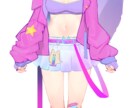 最短即納！IRIAM用高クオリティ立ち絵制作します 納品が早い！すぐほしいあなたにぴったり！ イメージ3