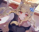 VTuber活動に◎キャライラストをお描きします アイコン/歌ってみた/Live2Dモデル/キャラデザ制作可◎ イメージ1